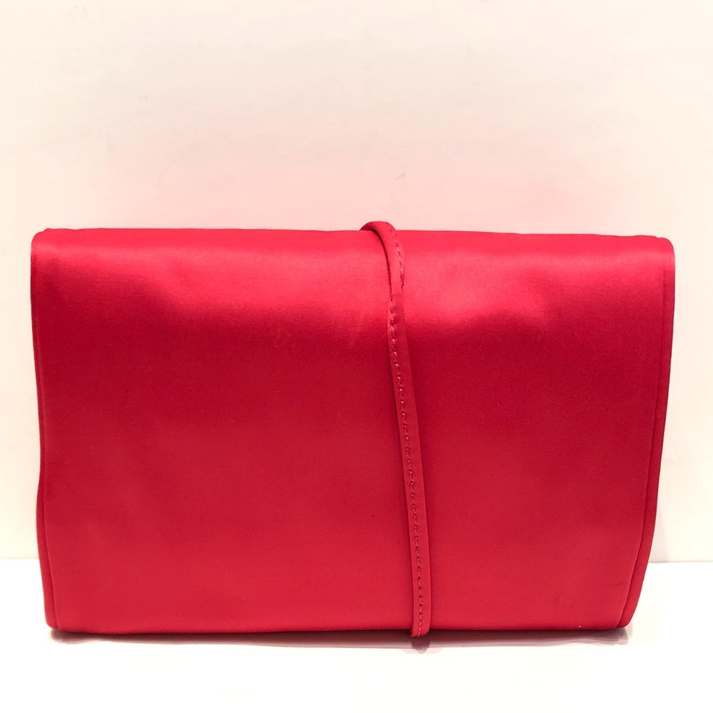 Coach Pink Travel Toiletry Bag w Wrap Closure - Picture 2 of 10